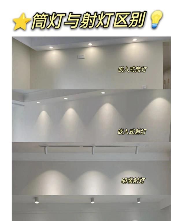筒灯与射灯之谜(筒灯和射灯有啥不一样)