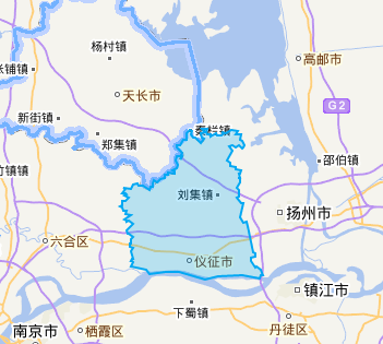 江苏仪征市简介概况(江苏省仪征市地图)