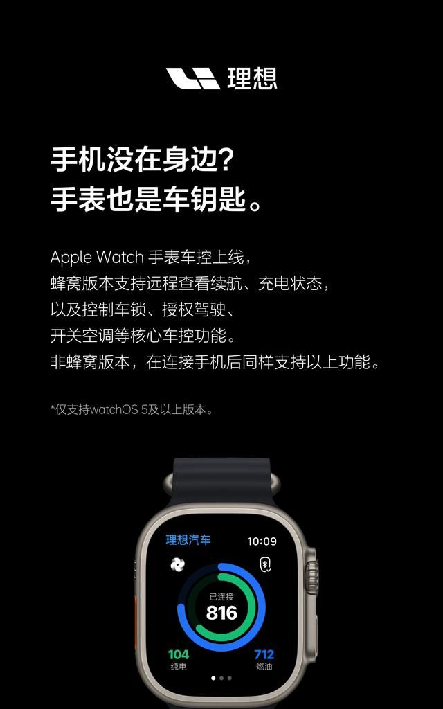 理想汽车支持什么手机